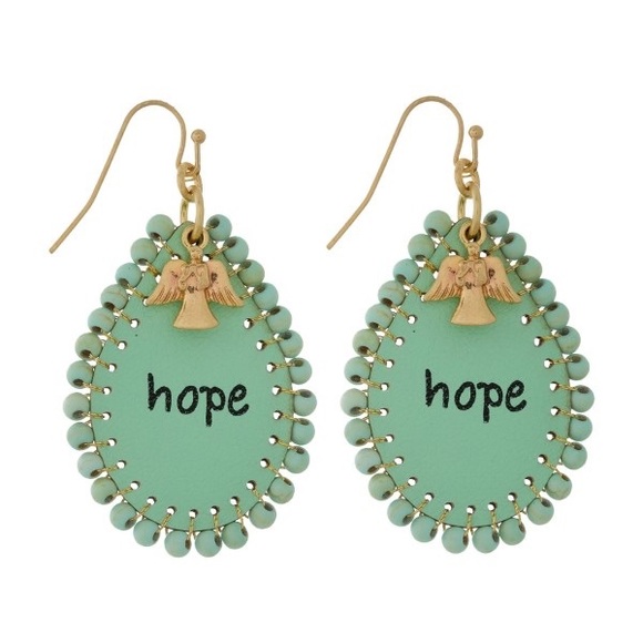 Jewelry - Hope teardrop earrings